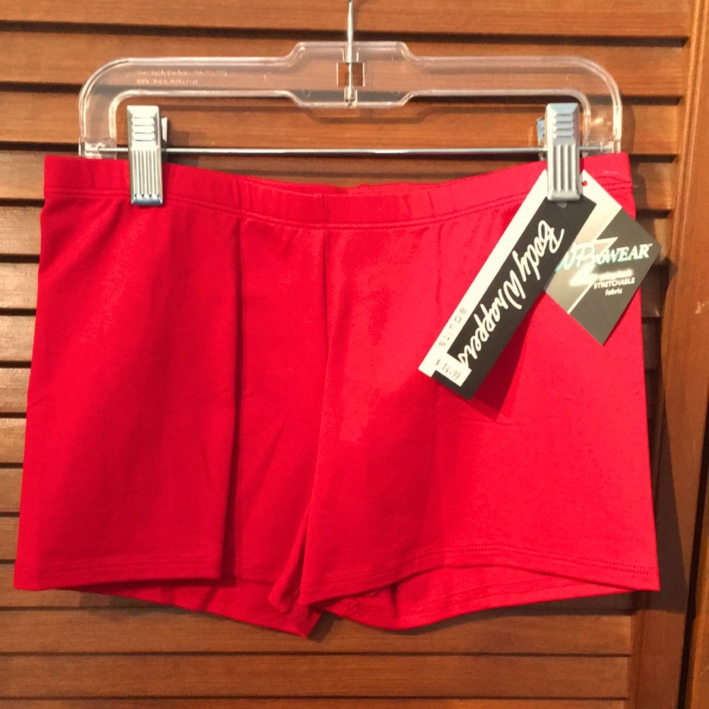 Body Wrappers Dance Shorts Size Medium New